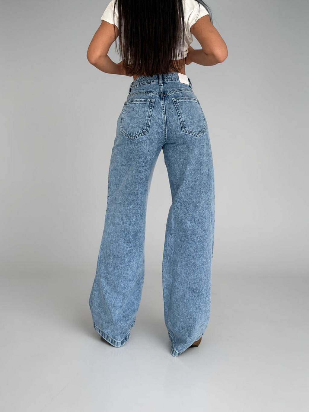 Jean Moda Cremalleras laterales