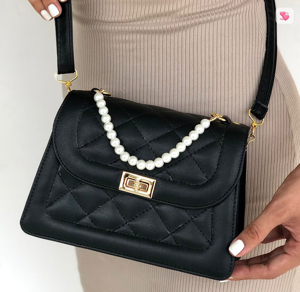 BOLSO CAJITA PERLAS