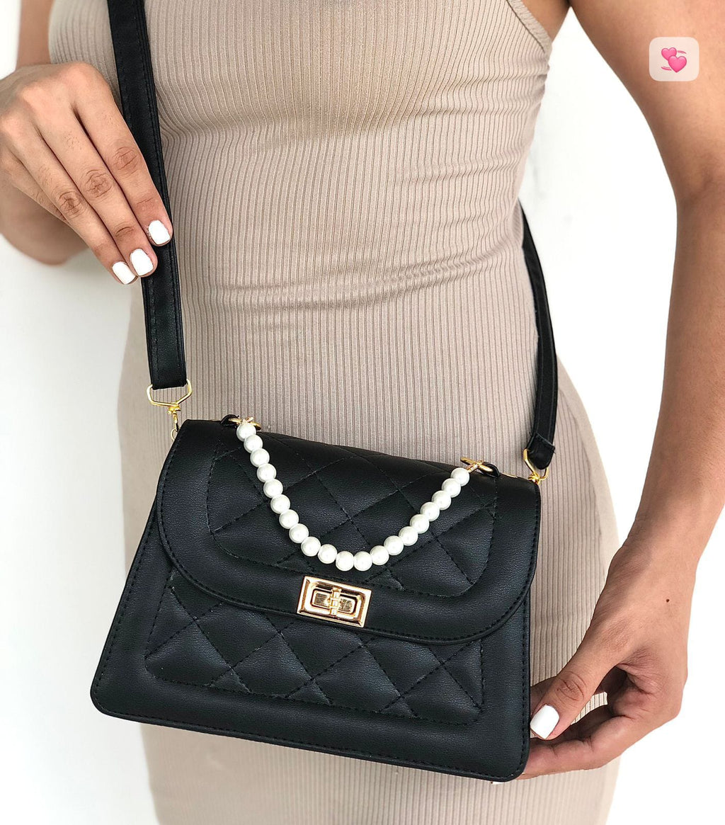 BOLSO CAJITA PERLAS