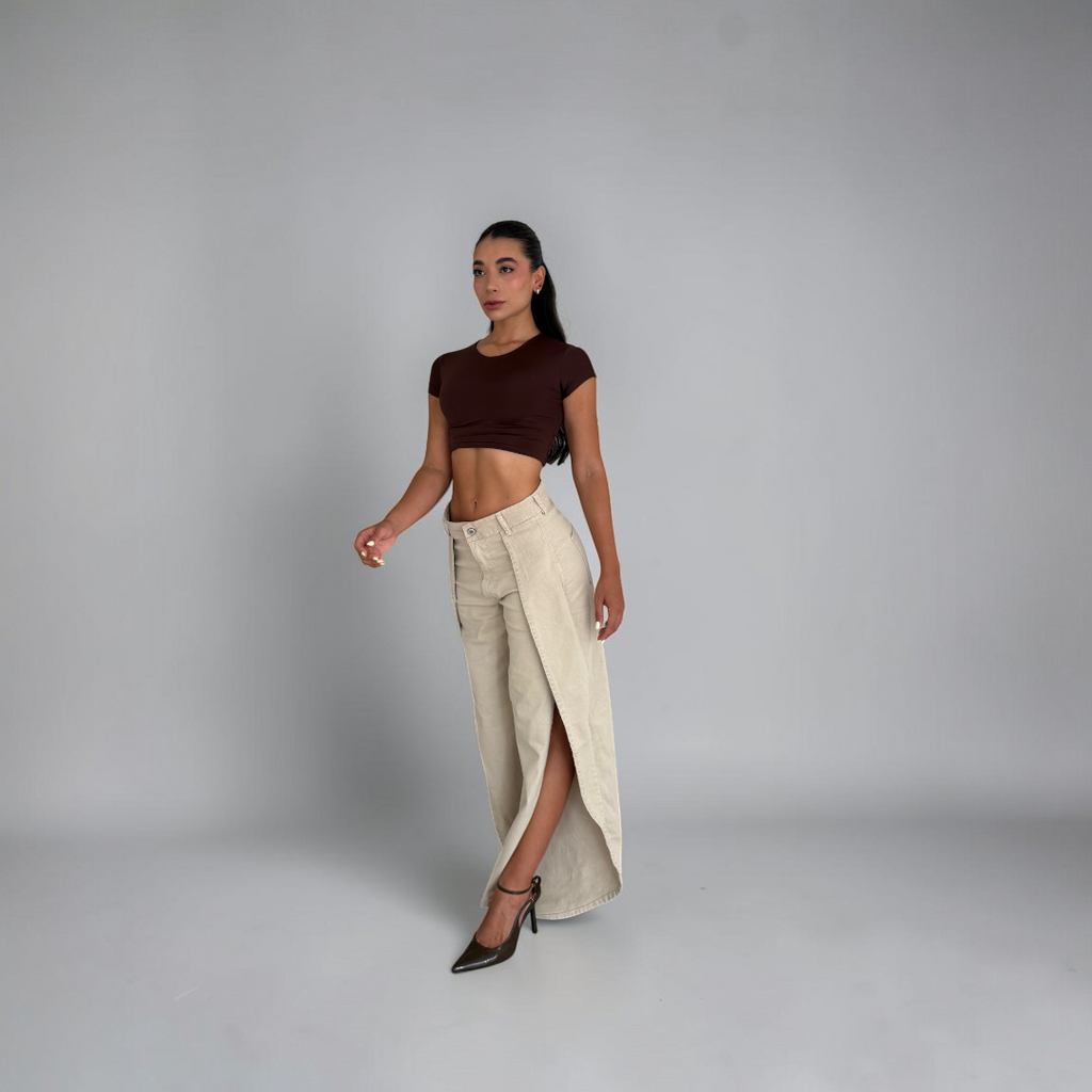 Jean Moda Abertura Lateral