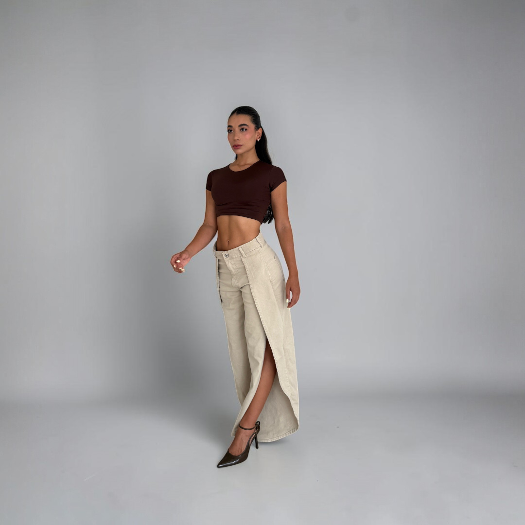 Jean Moda Abertura Lateral