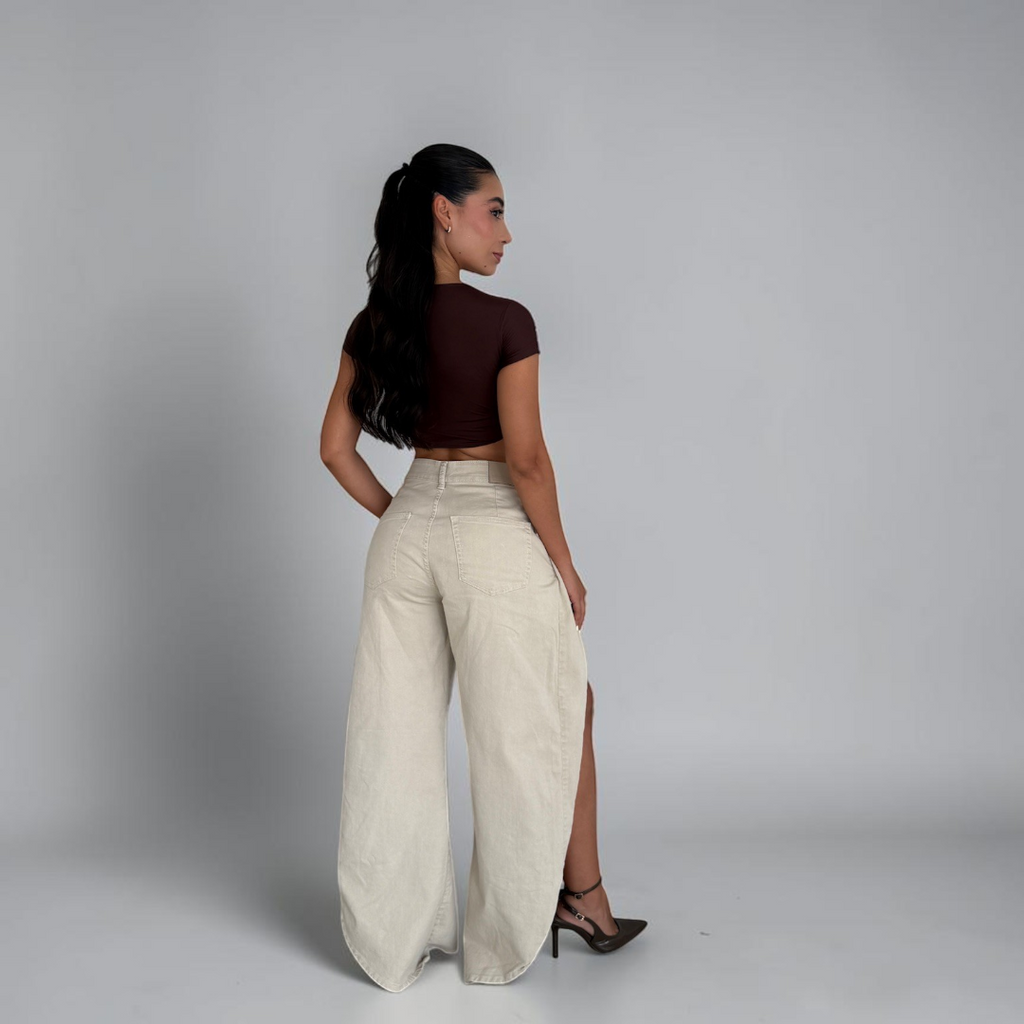Jean Moda Abertura Lateral
